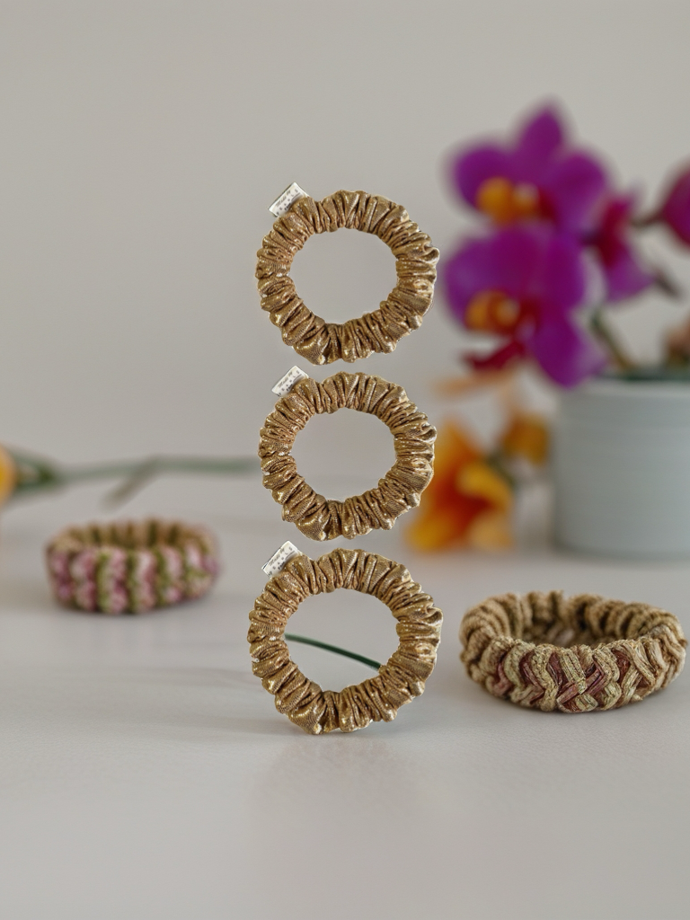Scrunchies Gold Mystique