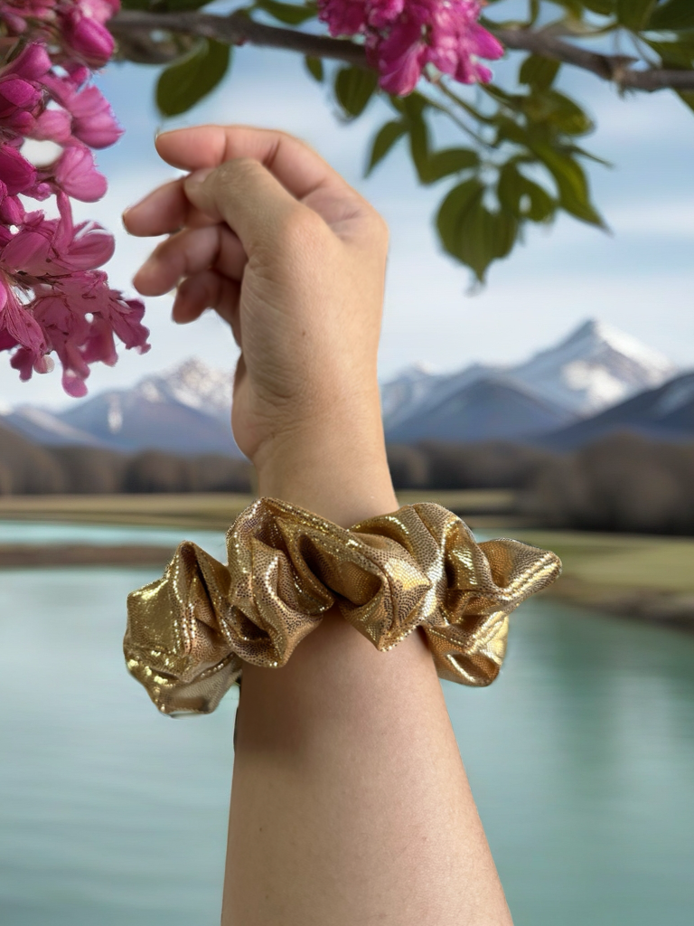Scrunchies Gold Mystique