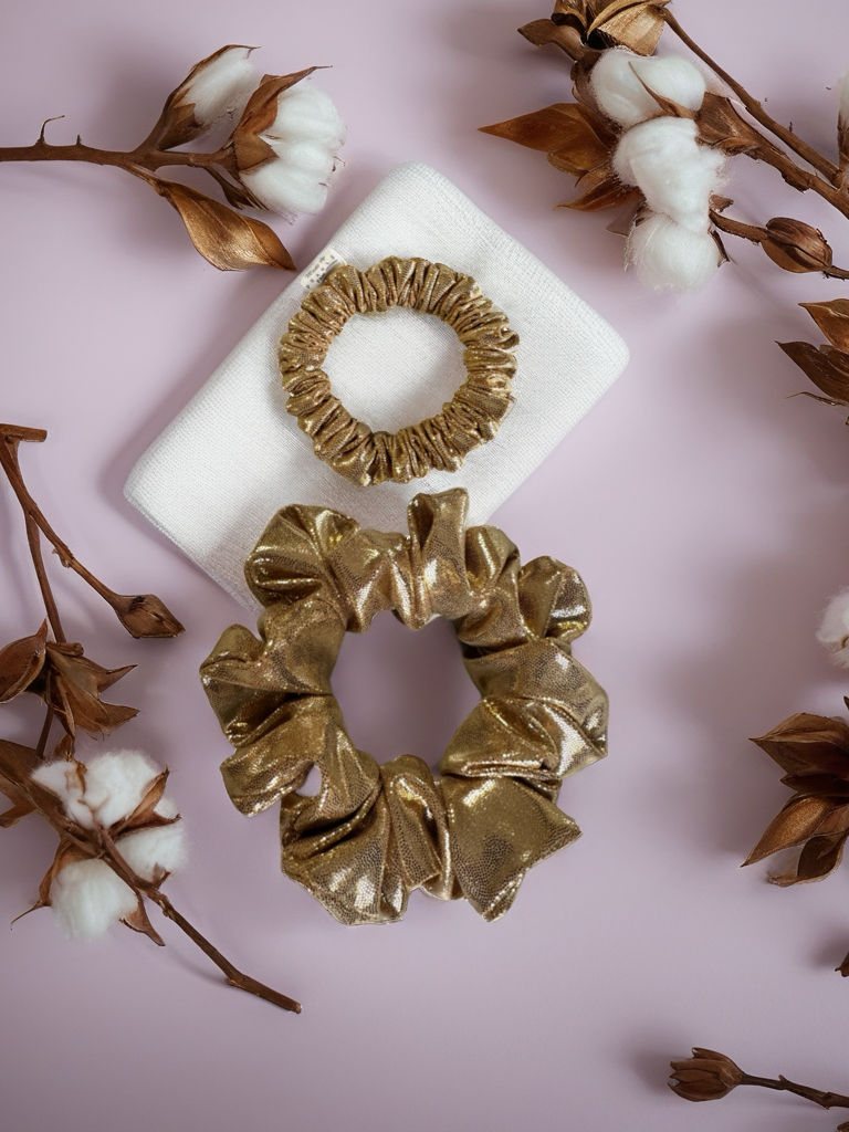 Scrunchies Gold Mystique